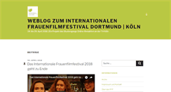 Desktop Screenshot of festivalblog.or.yourweb.de