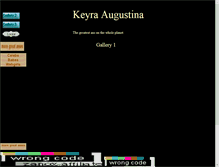 Tablet Screenshot of keyra-augustina.yourweb.de